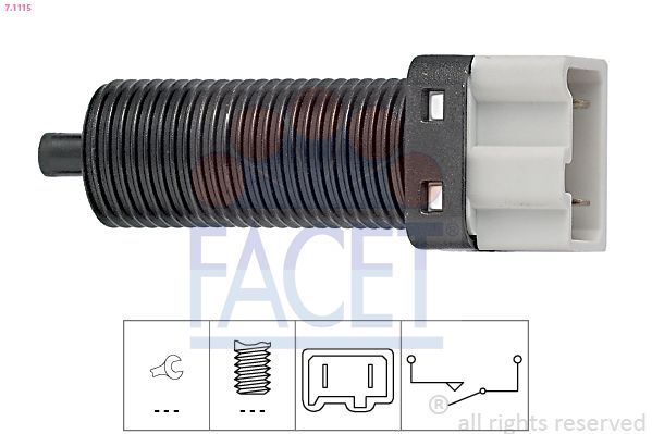 Jungiklis, sankabos valdiklis FACET 7.1115