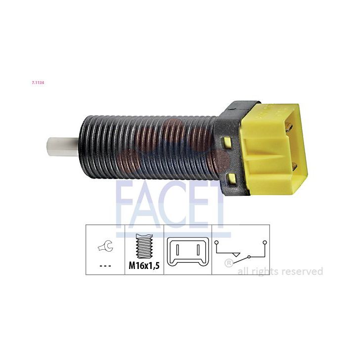 Jungiklis, sankabos valdiklis FACET 7.1134