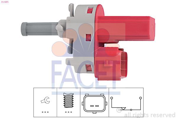 Jungiklis, sankabos valdiklis FACET 7.1171