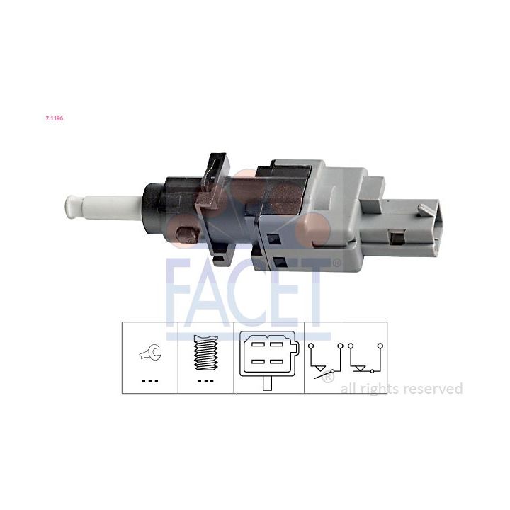 Jungiklis, sankabos valdiklis FACET 7.1196