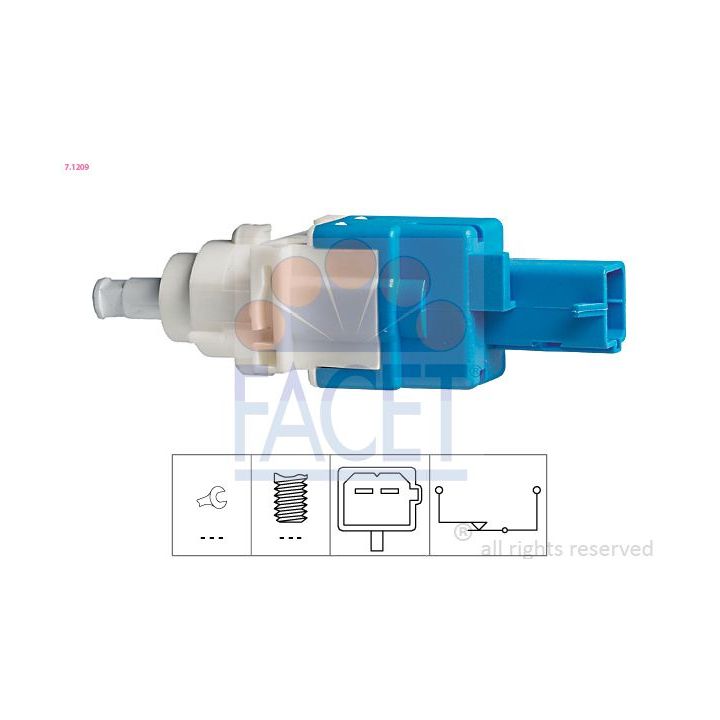 Jungiklis, sankabos valdiklis FACET 7.1209