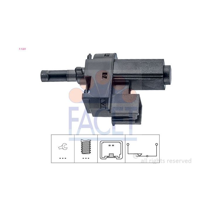 Jungiklis, sankabos valdiklis FACET 7.1221