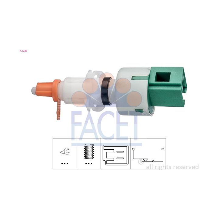 Jungiklis, sankabos valdiklis FACET 7.1249