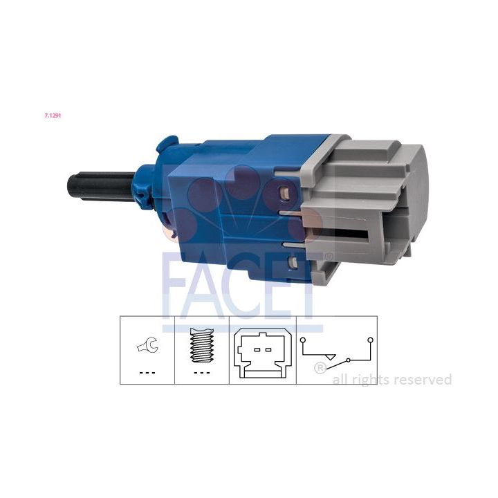 Jungiklis, sankabos valdiklis FACET 7.1291