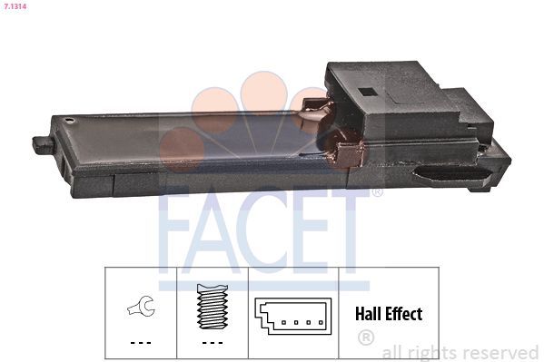 Jungiklis, sankabos valdiklis FACET 7.1314