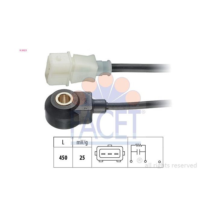 Detonacijos jutiklis FACET 9.3023