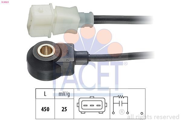 Detonacijos jutiklis FACET 9.3023