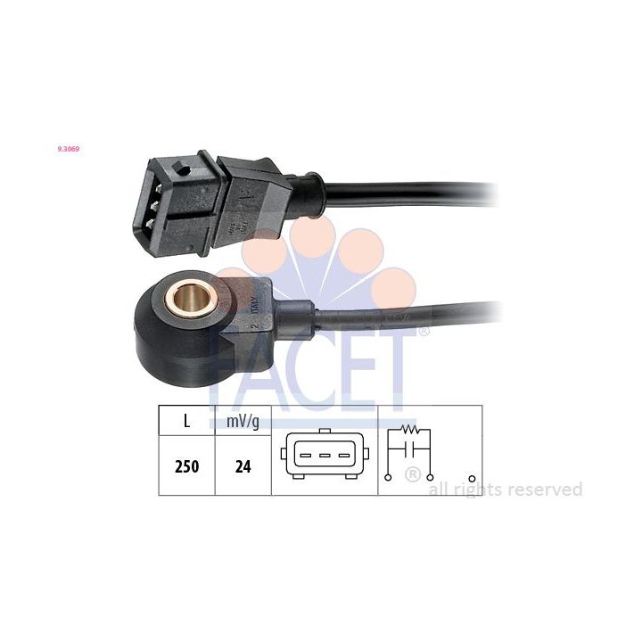 Detonacijos jutiklis FACET 9.3069