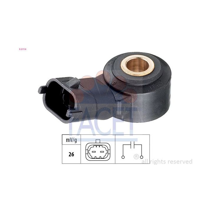 Detonacijos jutiklis FACET 9.3114