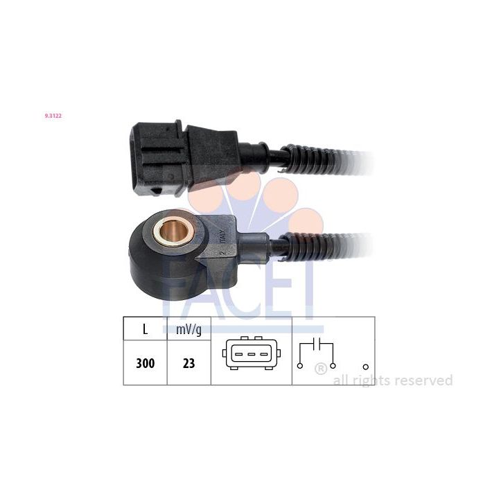 Detonacijos jutiklis FACET 9.3122