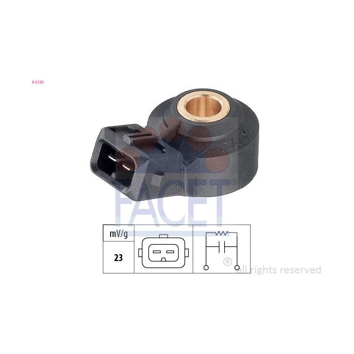 Detonacijos jutiklis FACET 9.3135
