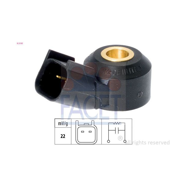 Detonacijos jutiklis FACET 9.3141