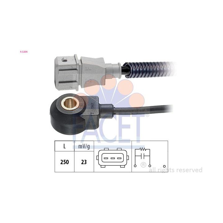 Detonacijos jutiklis FACET 9.3206