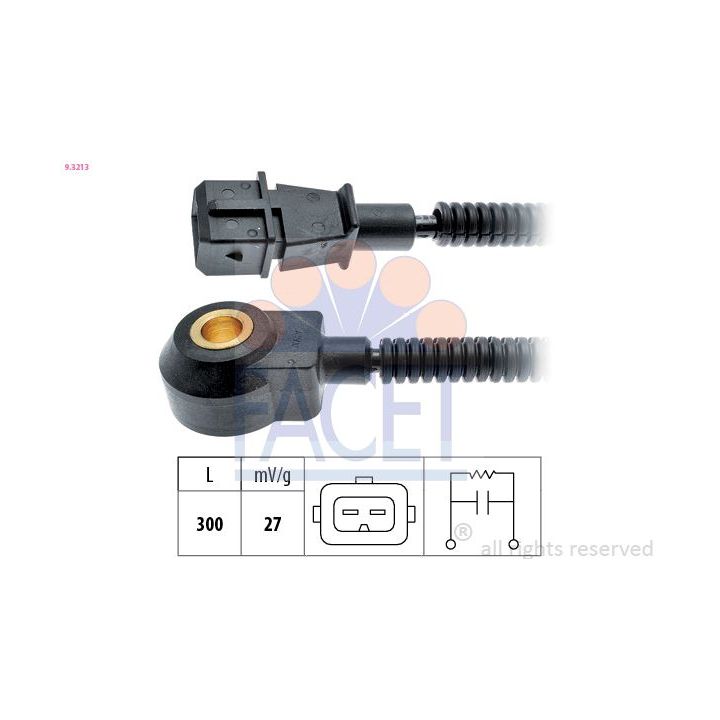 Detonacijos jutiklis FACET 9.3213