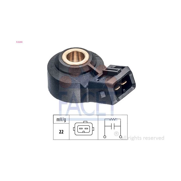 Detonacijos jutiklis FACET 9.3234