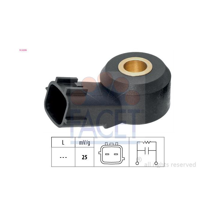 Detonacijos jutiklis FACET 9.3236