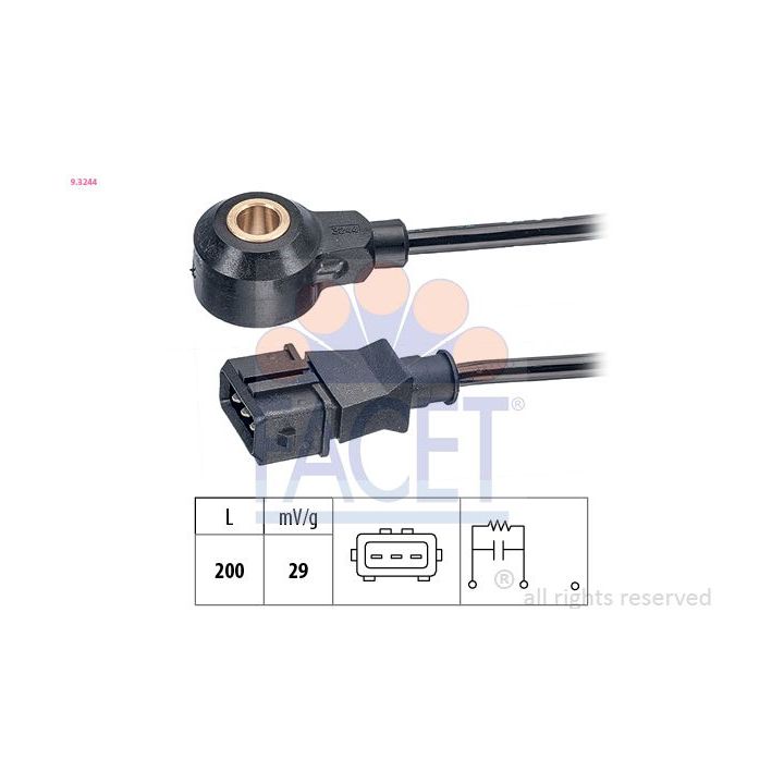 Detonacijos jutiklis FACET 9.3244