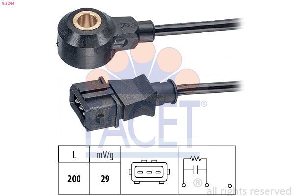 Detonacijos jutiklis FACET 9.3244