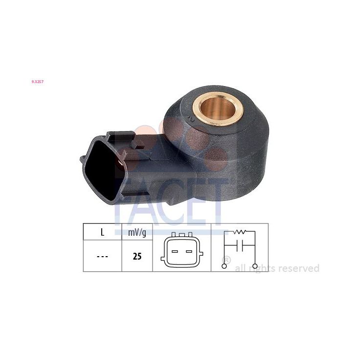 Detonacijos jutiklis FACET 9.3257