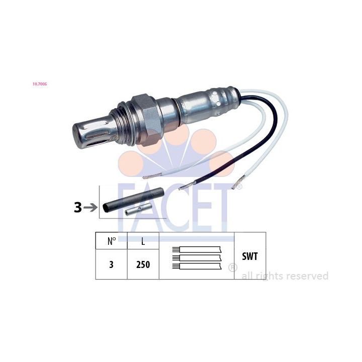 Lambda jutiklis FACET 10.7005