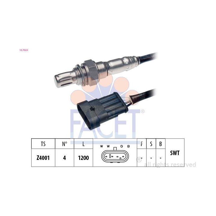 Lambda jutiklis FACET 10.7023