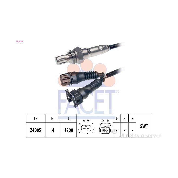 Lambda jutiklis FACET 10.7041