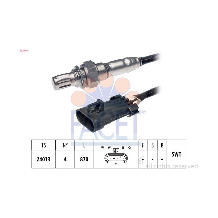 Lambda jutiklis FACET 10.7070