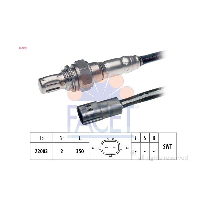 Lambda jutiklis FACET 10.7091