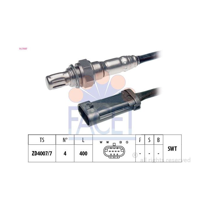Lambda jutiklis FACET 10.7097