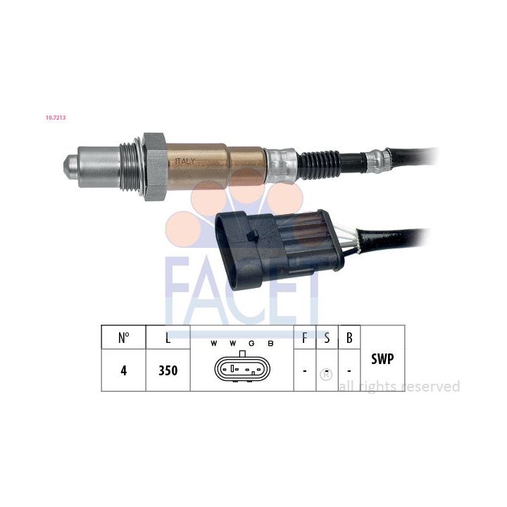 Lambda jutiklis FACET 10.7213