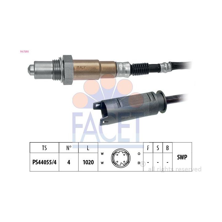 Lambda jutiklis FACET 10.7255
