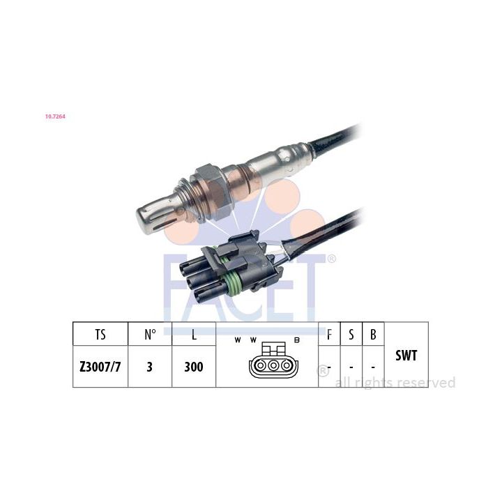Lambda jutiklis FACET 10.7264