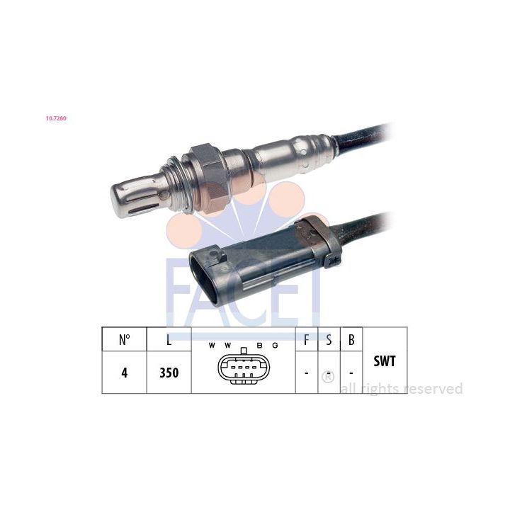 Lambda jutiklis FACET 10.7280