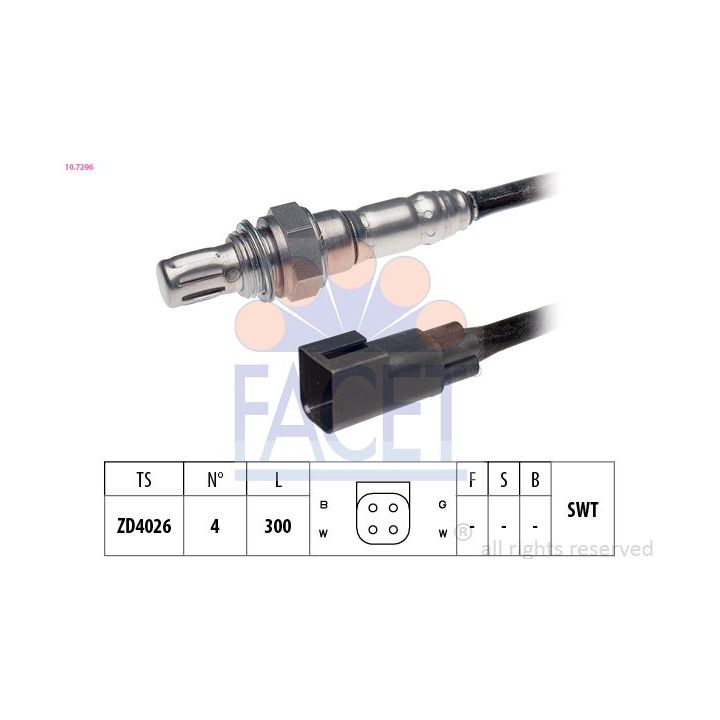 Lambda jutiklis FACET 10.7296