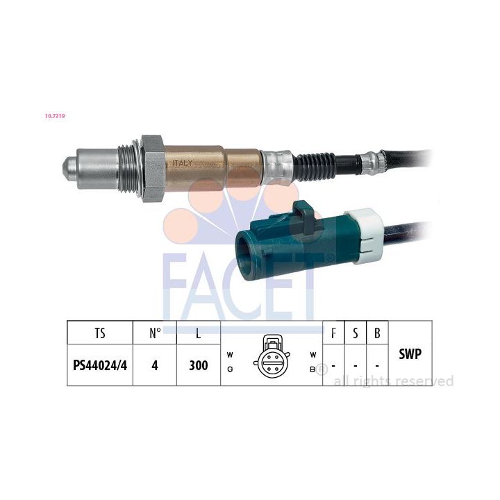 Lambda jutiklis FACET 10.7319