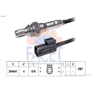 Lambda jutiklis FACET 10.7441