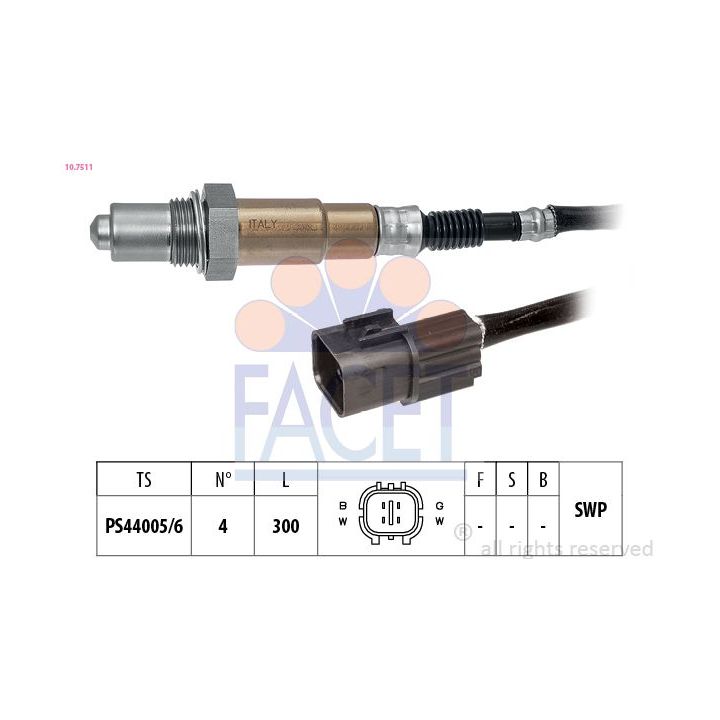 Lambda jutiklis FACET 10.7511
