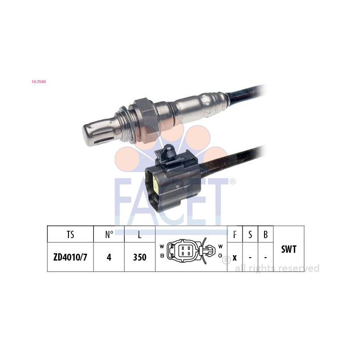 Lambda jutiklis FACET 10.7560