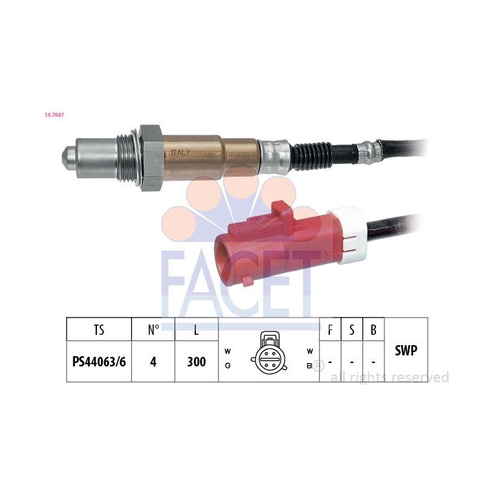 Lambda jutiklis FACET 10.7687