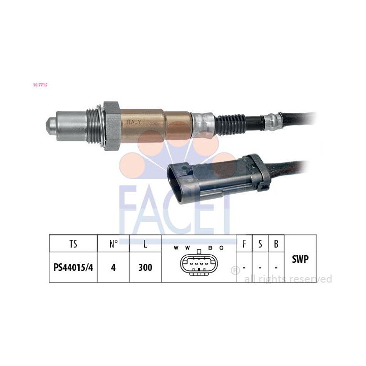Lambda jutiklis FACET 10.7715