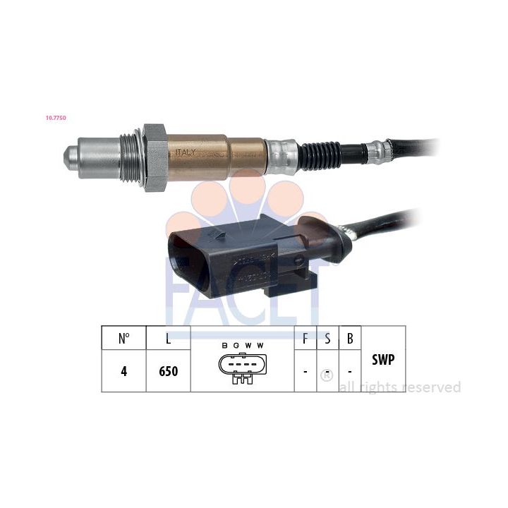 Lambda jutiklis FACET 10.7750