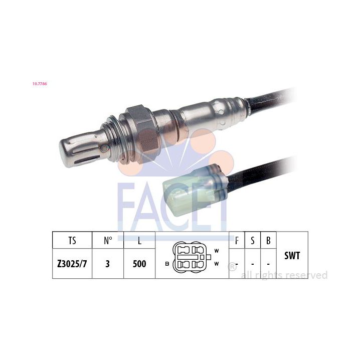 Lambda jutiklis FACET 10.7786