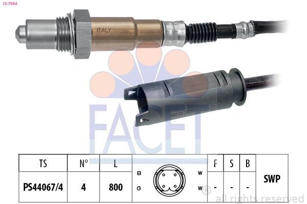 Lambda jutiklis FACET 10.7964