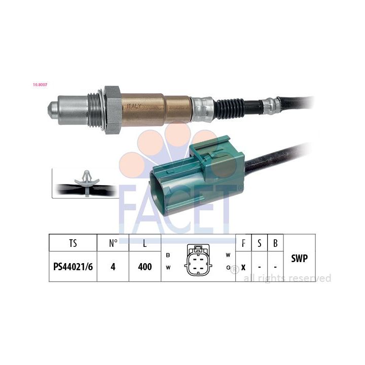 Lambda jutiklis FACET 10.8007
