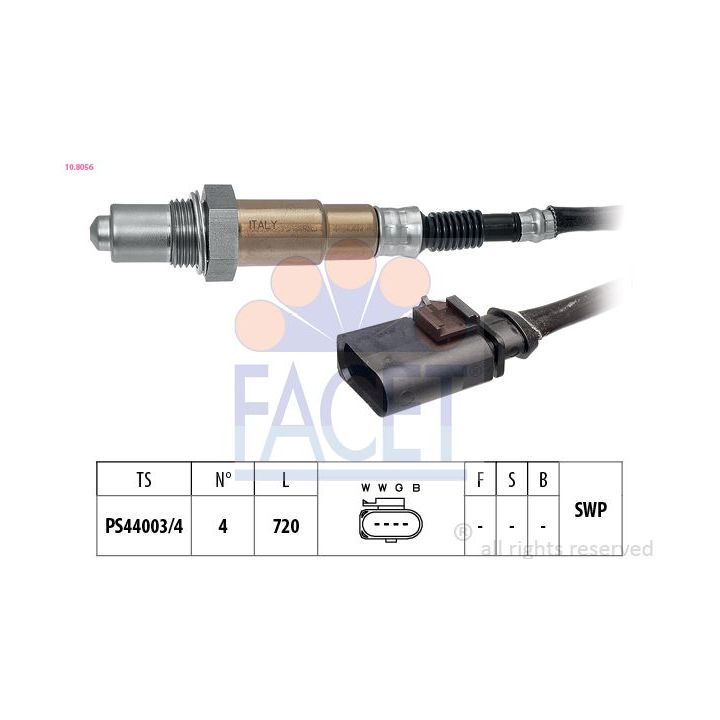 Lambda jutiklis FACET 10.8056