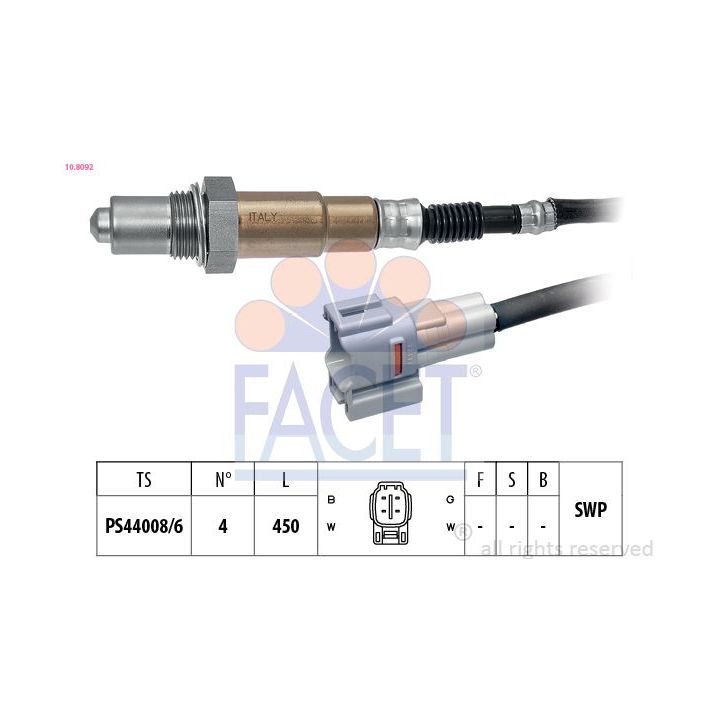 Lambda jutiklis FACET 10.8092