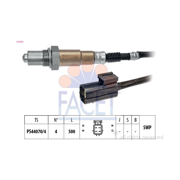 Lambda jutiklis FACET 10.8102