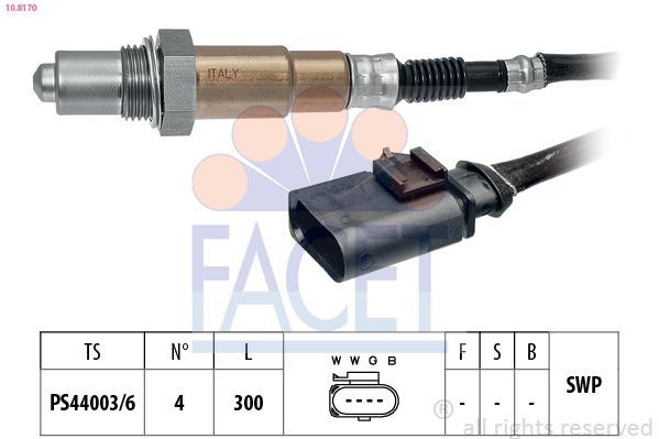 Lambda jutiklis FACET 10.8170