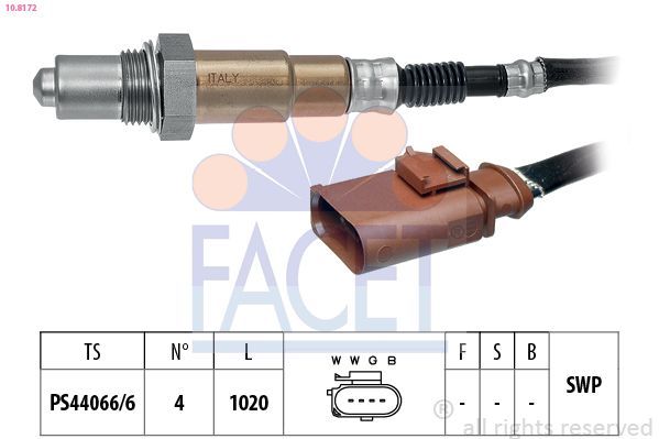 Lambda jutiklis FACET 10.8172
