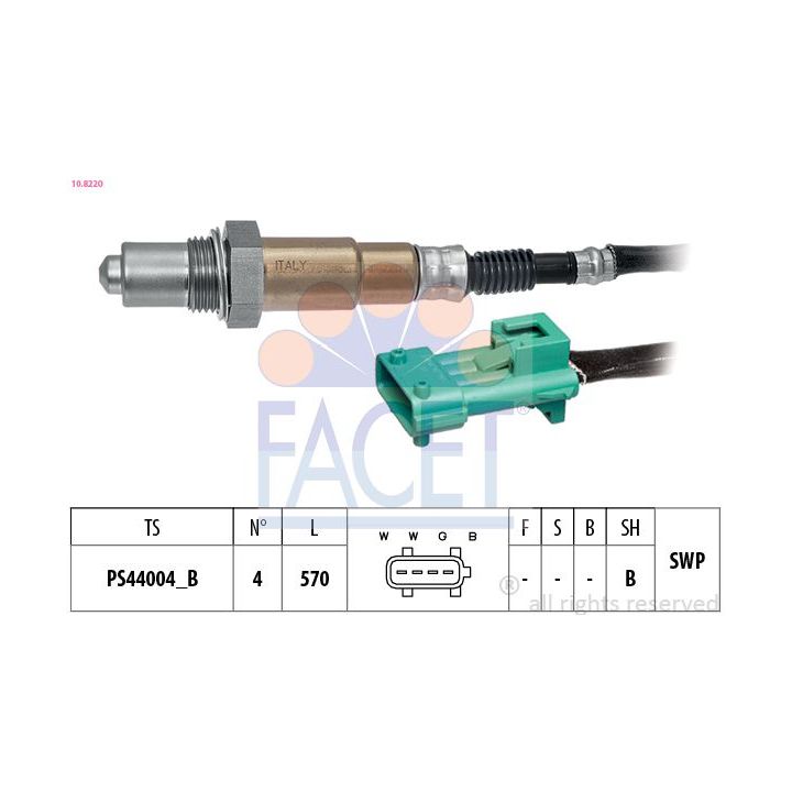 Lambda jutiklis FACET 10.8220